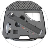Plano inclinado carril inclinable 600x70 mm DM-234003. Maletín con accesorios