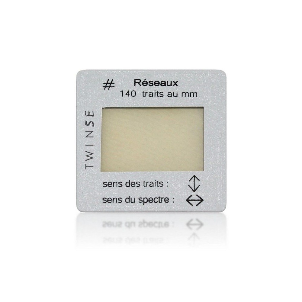 Xarxa difracció DO-115003. Diapositiva 140 estries/mm