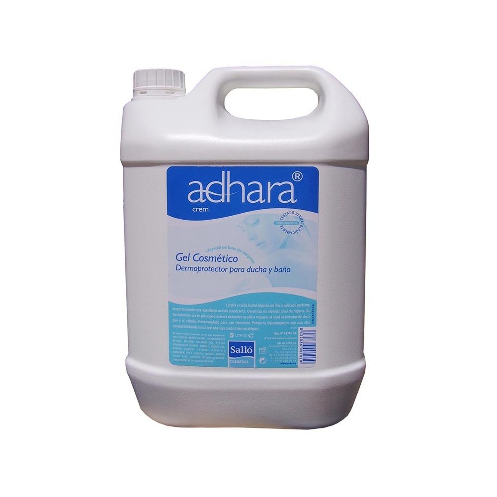 Gel cosmético dermoprotector Adhara Crem. Garrafa 500 ml