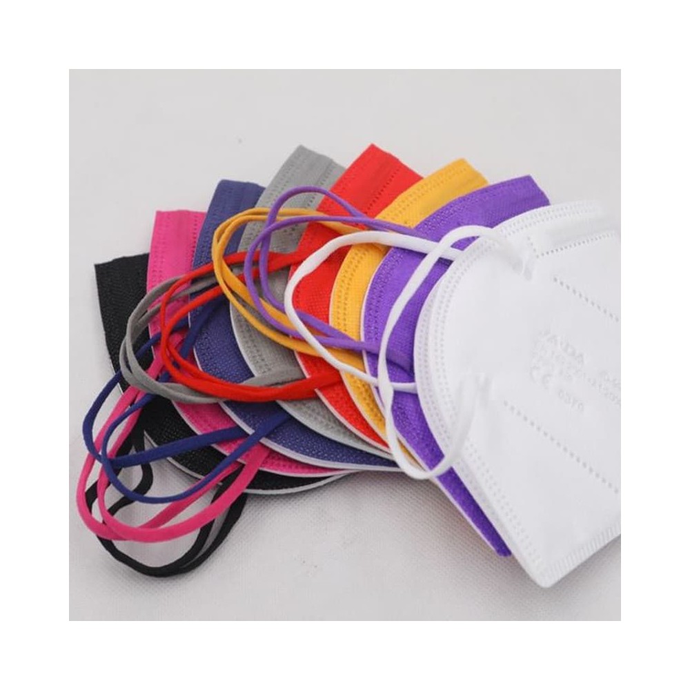 Mascaretes autofiltrants FFP2 colors sense vàlvula. Pack 20 unitats