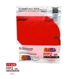 Mascarillas autofiltrantes FFP2 colores sin válvula. Pack 20 unidades