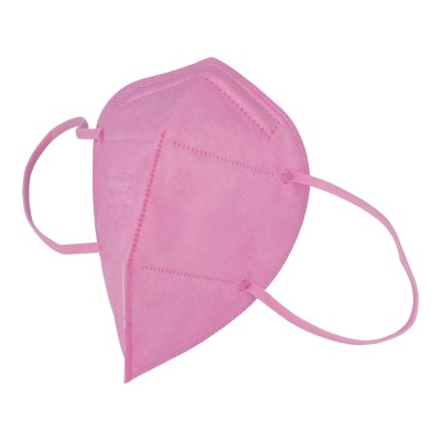 Mascarillas autofiltrantes partículas FFP2 rosas sin válvula. Pack 20 unidades