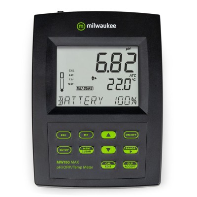 pH-metre laboratori Milwaukee MW-150. Rangs ph-Temp