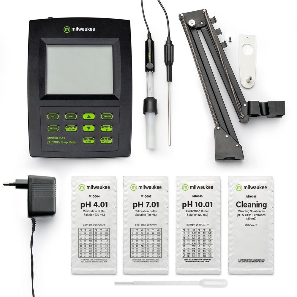 pH-metre laboratori Milwaukee MW-150. Rangs ph-Temp