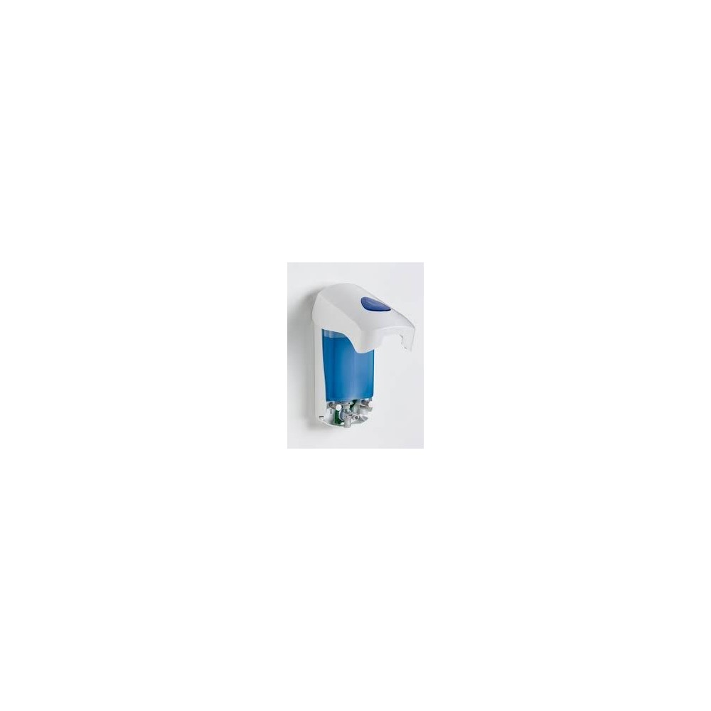 Dispensador pared gel o jabón manual. Depósito 700 ml
