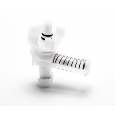 Dispensador manual acero inoxidable 0'9 litros MRSDRL. Bomba geles