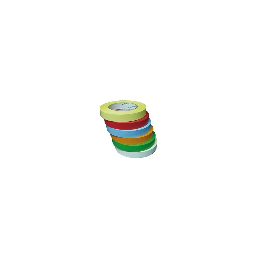 Cinta adhesiva rotulable 55mx19mm TAPE-M55. Caja 6 colores