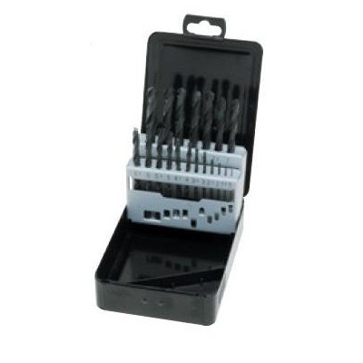 Brocas para metal de HSS 1 a 10 mm ME-8019. Juego 19 piezas