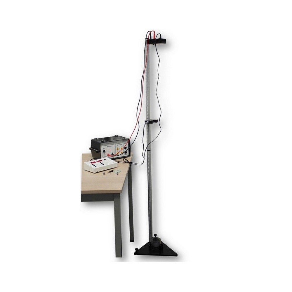 Caiguda lliure completa amb comptador QLB-003. Escala 20-960 mm