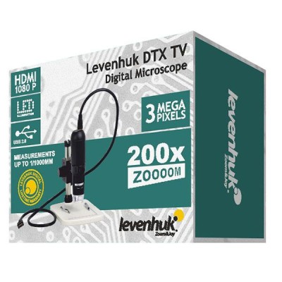 Microscopi digital USB Levenhuk DTX 90. Sensor 5 Mp (10x-300x)