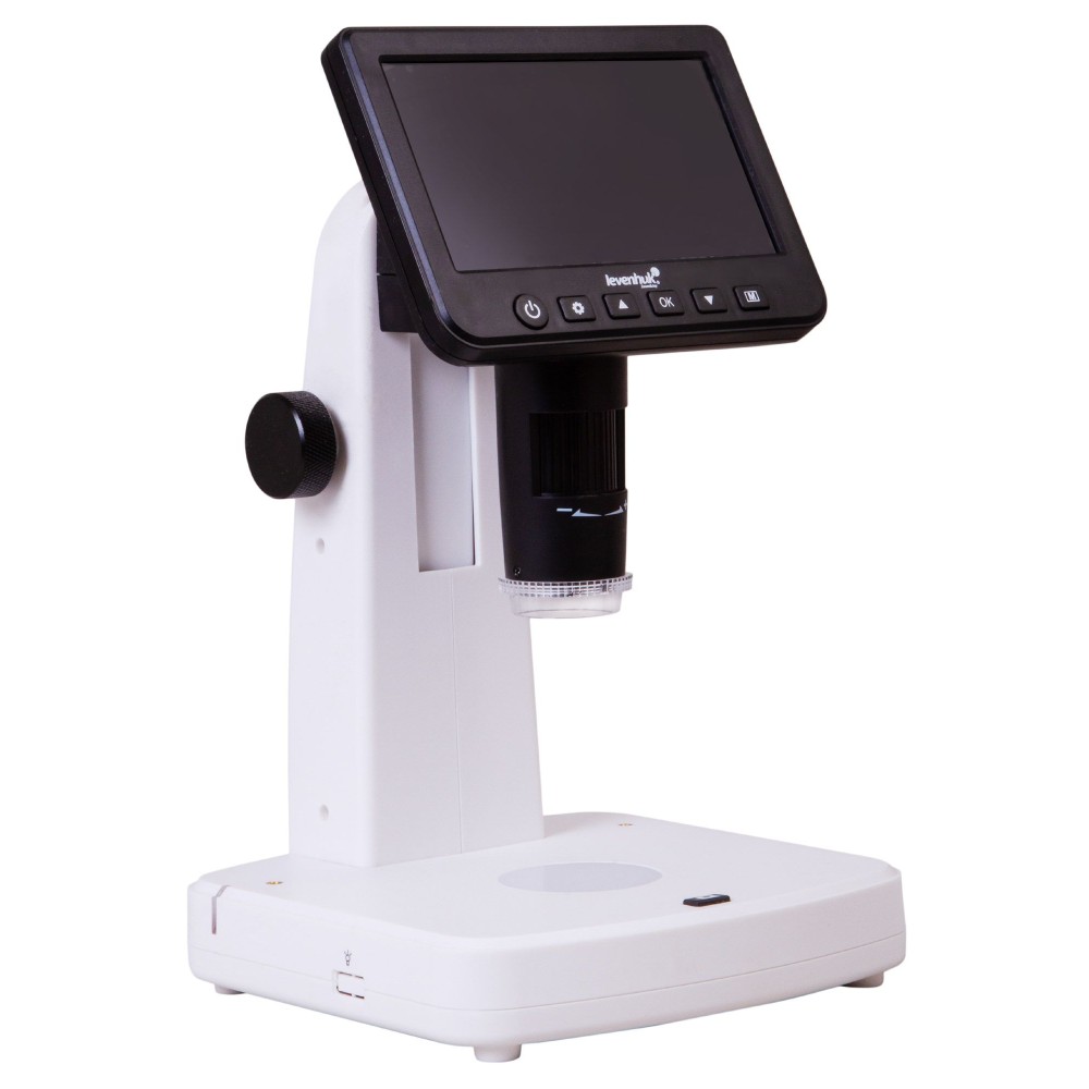 Microscopio digital USB Levenhuk DTX 700 LCD. Sensor 5 Mp zoom (10x-1200x)