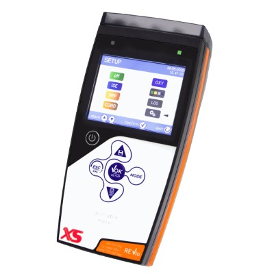 Medidor multiparamétrico pH-CE-OD-ORP-TDS-ISE XS-gC Revio. Elèctrodo + célula