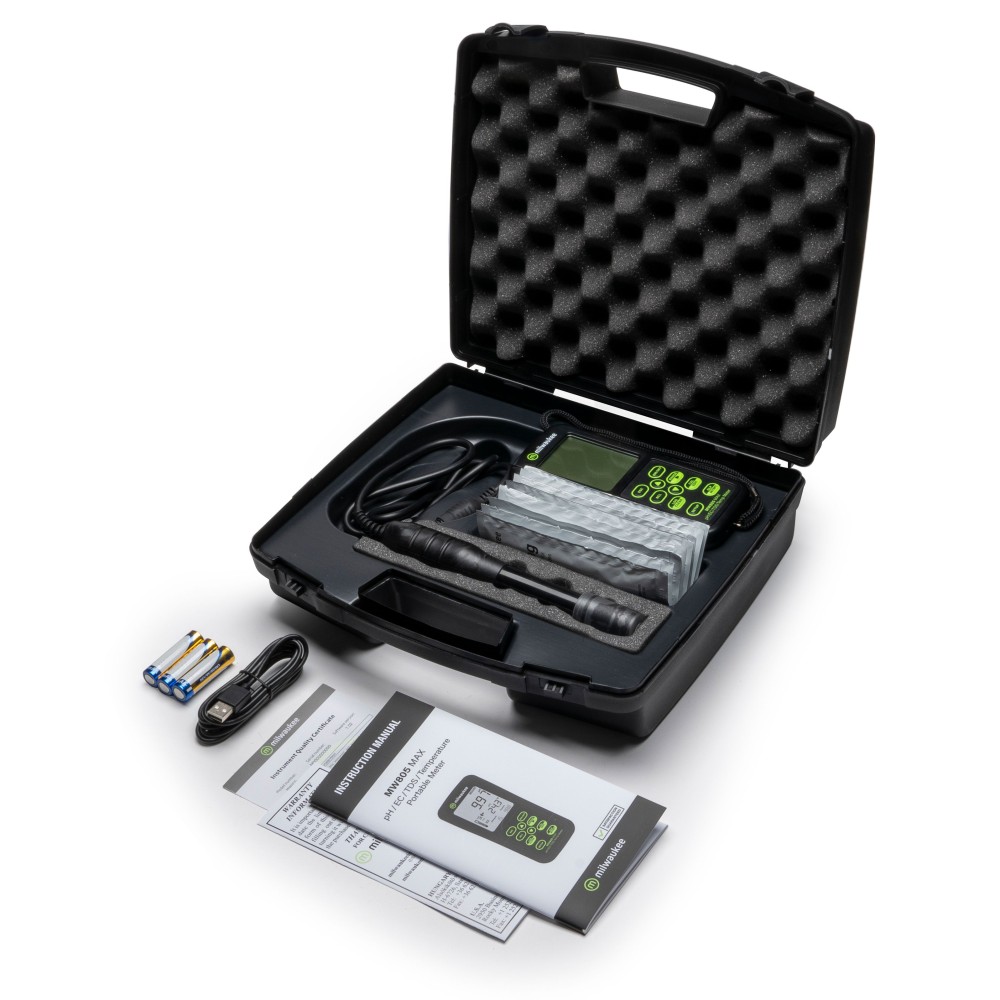 Mesurador multiparamètric Milwaukee MI-805. Escales pH-CE-TDS-gC