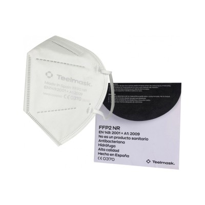 Mascarillas autofiltrantes partículas FFP2 sin válvula. Caja 20 unidades