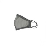 Mascarillas infantiles transparentes tela reutilizable color gris. Pack 10 unidades