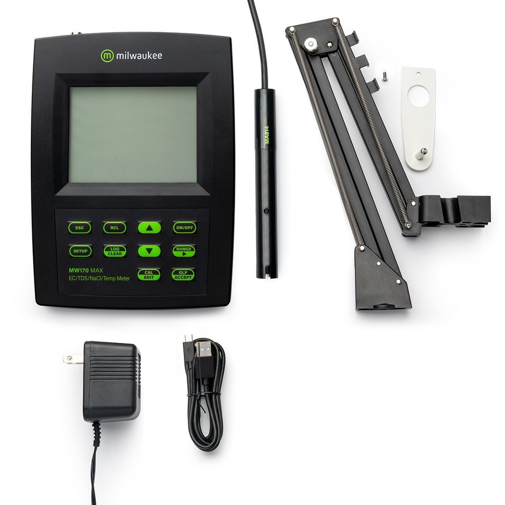 Conductímetre laboratori Milwaukee MI-170. CE-TDS-NaCl-ºC amb CAT