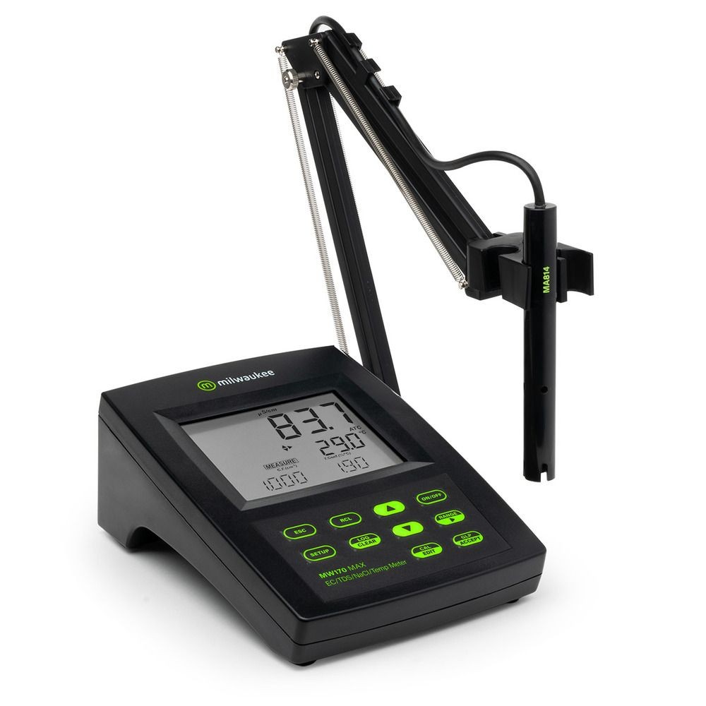 Conductímetre laboratori Milwaukee MI-170. CE-TDS-NaCl-ºC amb CAT