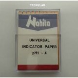 Papers reactius indicadors pH escala 1 a 4. Capsa 200 tires