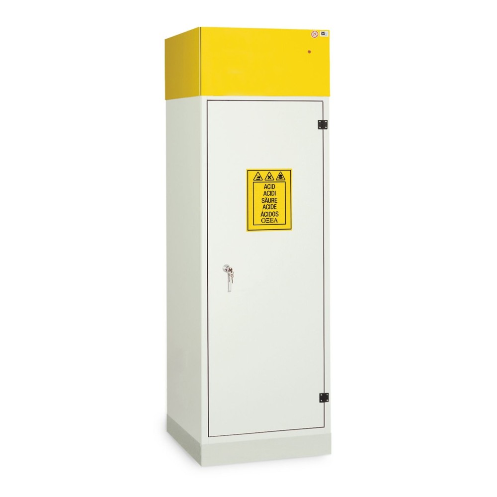 Armario seguridad PVC ventilado EO-102. Una puerta 600x600x1600 mm