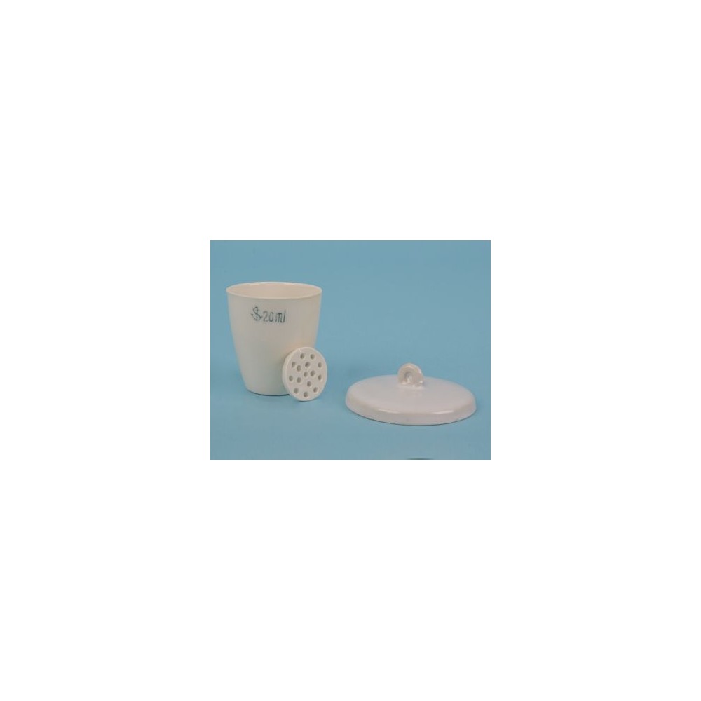 Gresol porcellana Gooch amb tapa PLB-002. Mides 38x36 mm (20 ml)