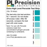 Tires reactives peròxid 0-500-1000-2500-5000-10000 ppm PER-10000. Tub 50 unitats