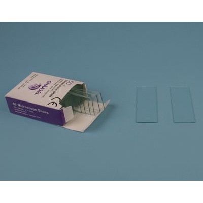 Portaobjectes polits 26x76 mm. Capsa 50 peces