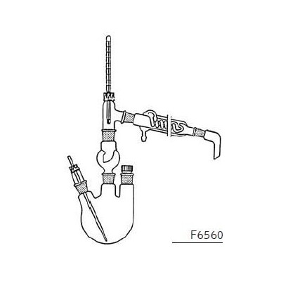 Equip química destil·lació arrossegament vapor F-6565. Complet