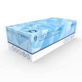 Guantes examen nitrilo alto riesgo talla L (8-9) GNAR3. Caja 100 unidades