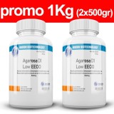 Agarosa D1 LE baja EEOO E-5000. Frasco 2x500g