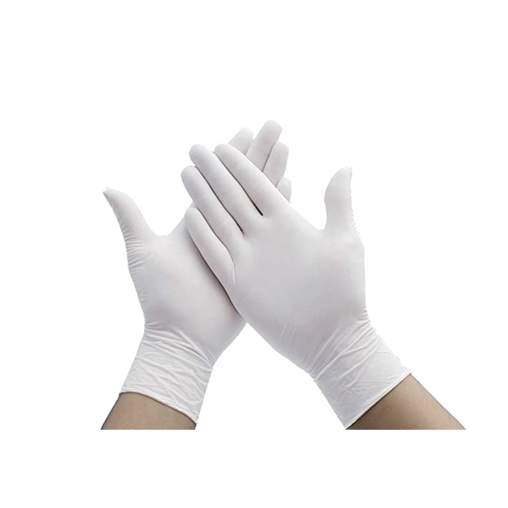Guantes examen nitrilo talla 9-10 supergrandes. Caja 100 unidades