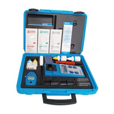 Maletín Cloro Libre, pH y Tº HI701 + HI98107 + HI98501