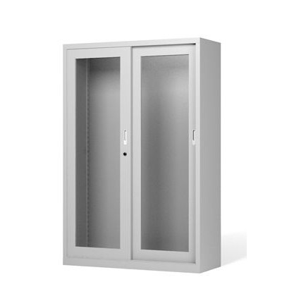 Armari laboratori portes metacrilat corredisses. Mides 1200x420x1800 mm