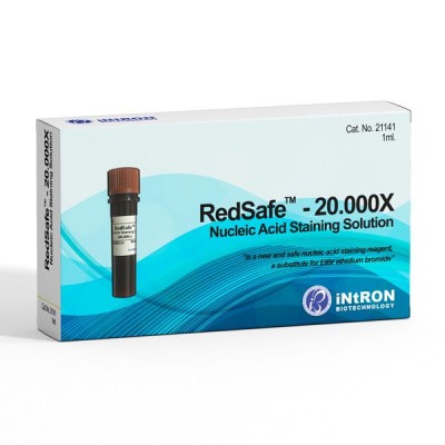 Solución tinción ácidos nucleicos Redsafe IN-21141. Vial 1 ml