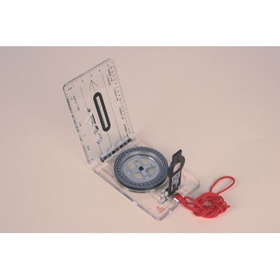 Brúixola placa BB-M703A. Base amb pínnula 57x160 mm