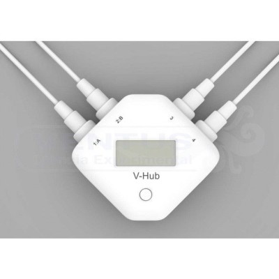 Consola adquisición datos Easysense V-Hub-8. USB & Bluetooth 4+4 sensores