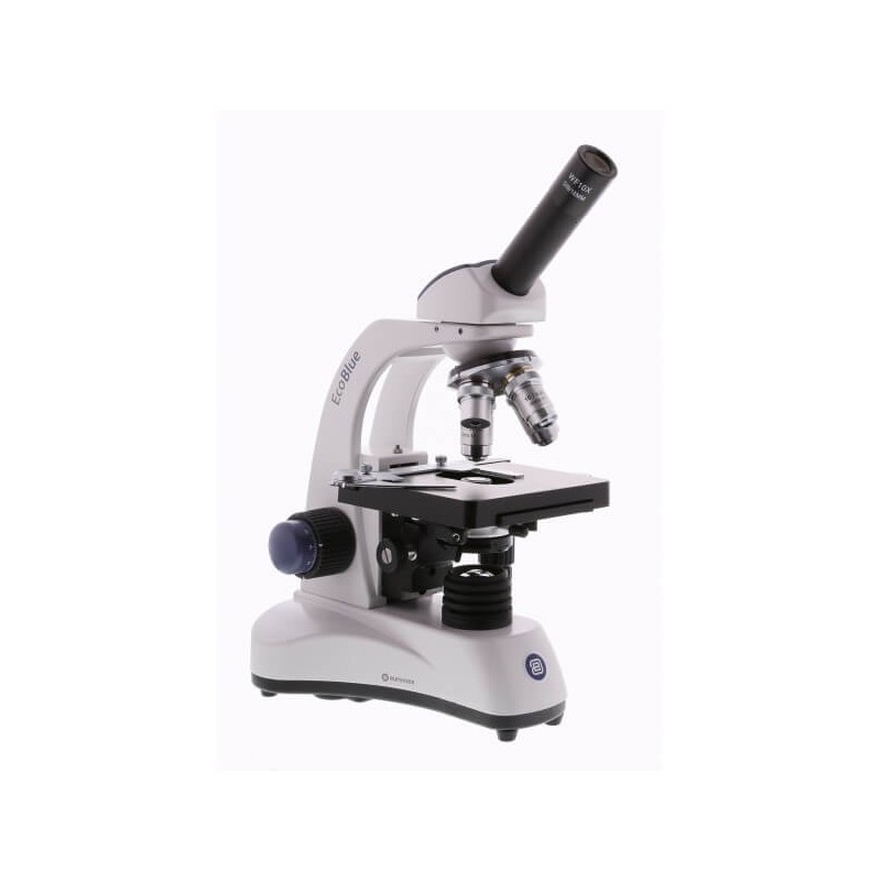 Microscopio acromático Ecoblue EC-1051. Monocular 40x-400x