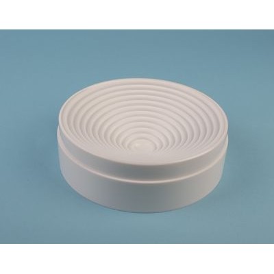 Soporte aro balones plástico PP 160 mm BJQ-007. Matraces hasta 1000 ml