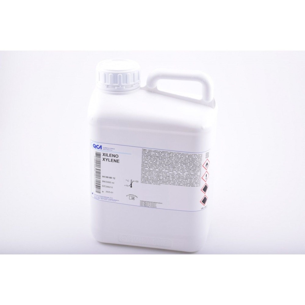 Xilè (Xilol) mescla d'isòmers QCA-998812. Garrafa 5000 ml