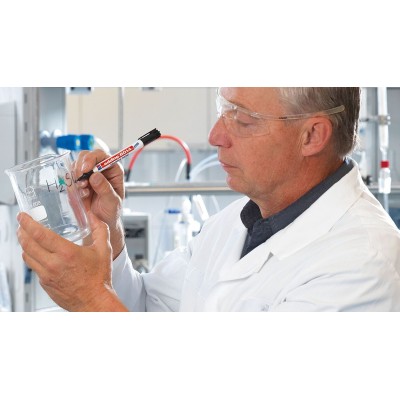 Marcadors retoladors laboratori Edding 8014. Capsa 10 unitats