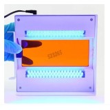Iluminador electroforesis Mupid-One. Led 470 nm y campo 150x60 mm