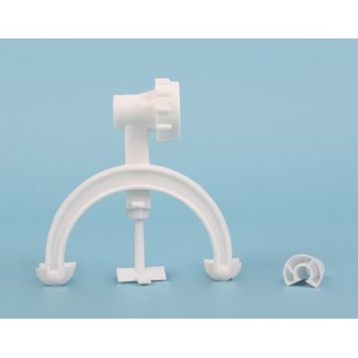 Pinza sujeción plástico PP FCG-015. Capacidad 1 bureta