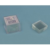 Cobreobjectes quadrats 20x20 mm. Capsa 100 peces