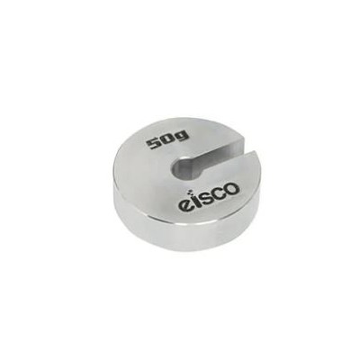 Pesa ranurada PH-MSSS066. Acero inoxidable 50 g