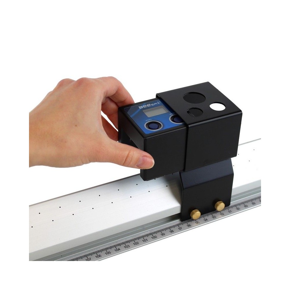 Sensor velocidad infrarrojos DM-234004. Escalas km/h-m/s-cm/s
