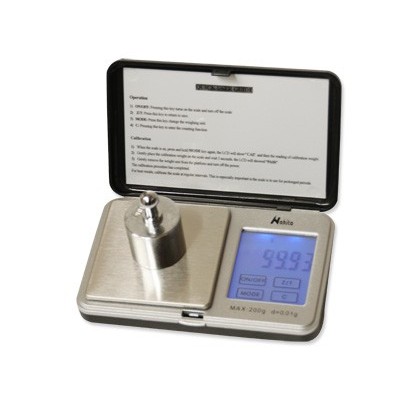 Balanza bolsillo Nahita 5043-200. Carga 200 gramos en 0,01 g
