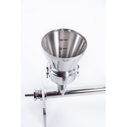 Rampa filtració acer inoxidable FR1X100MC. Capacitat 1x100 ml