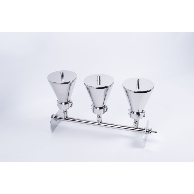 Rampa filtració acer inoxidable FR1X100MC. Capacitat 1x100 m