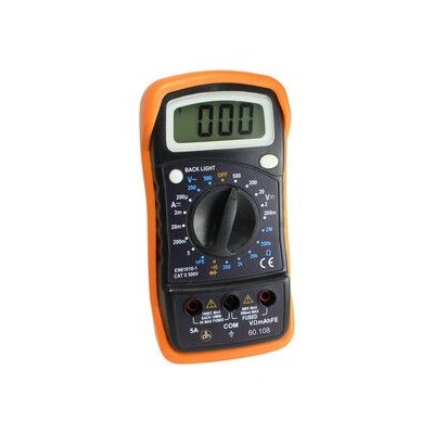 Multímetro digital DH-60108. VCA-VCC-ACC-OHM-HFE