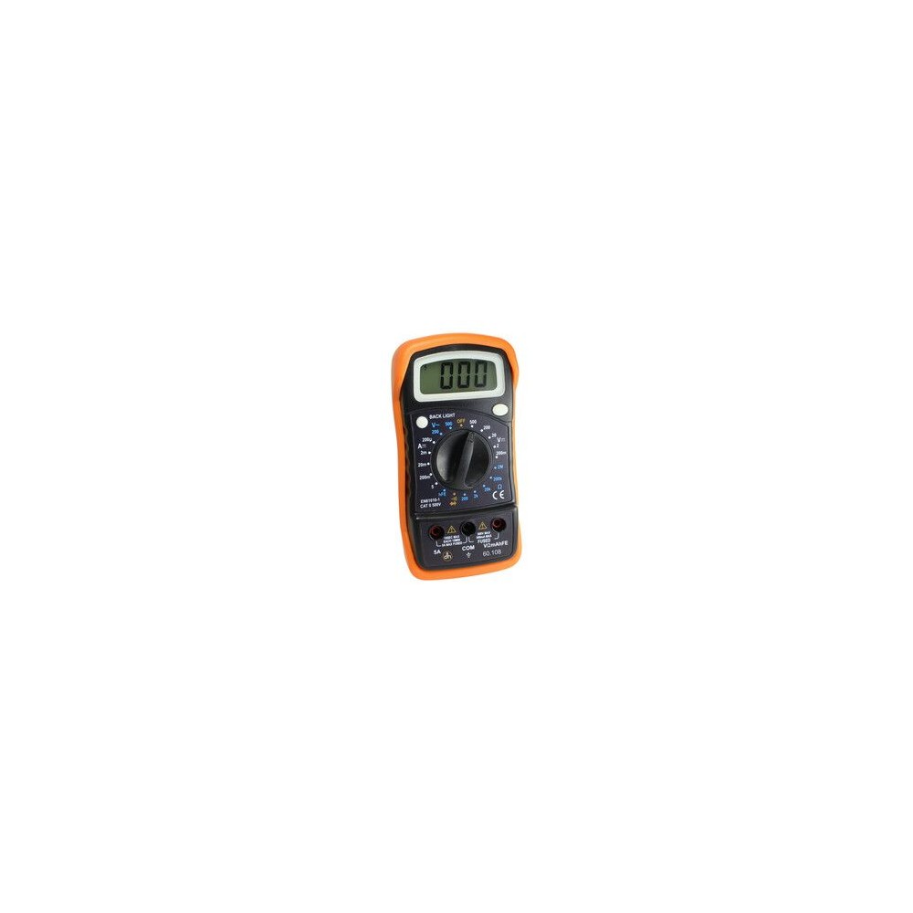 Multímetre digital DH-107. VCA-VCC-ACC