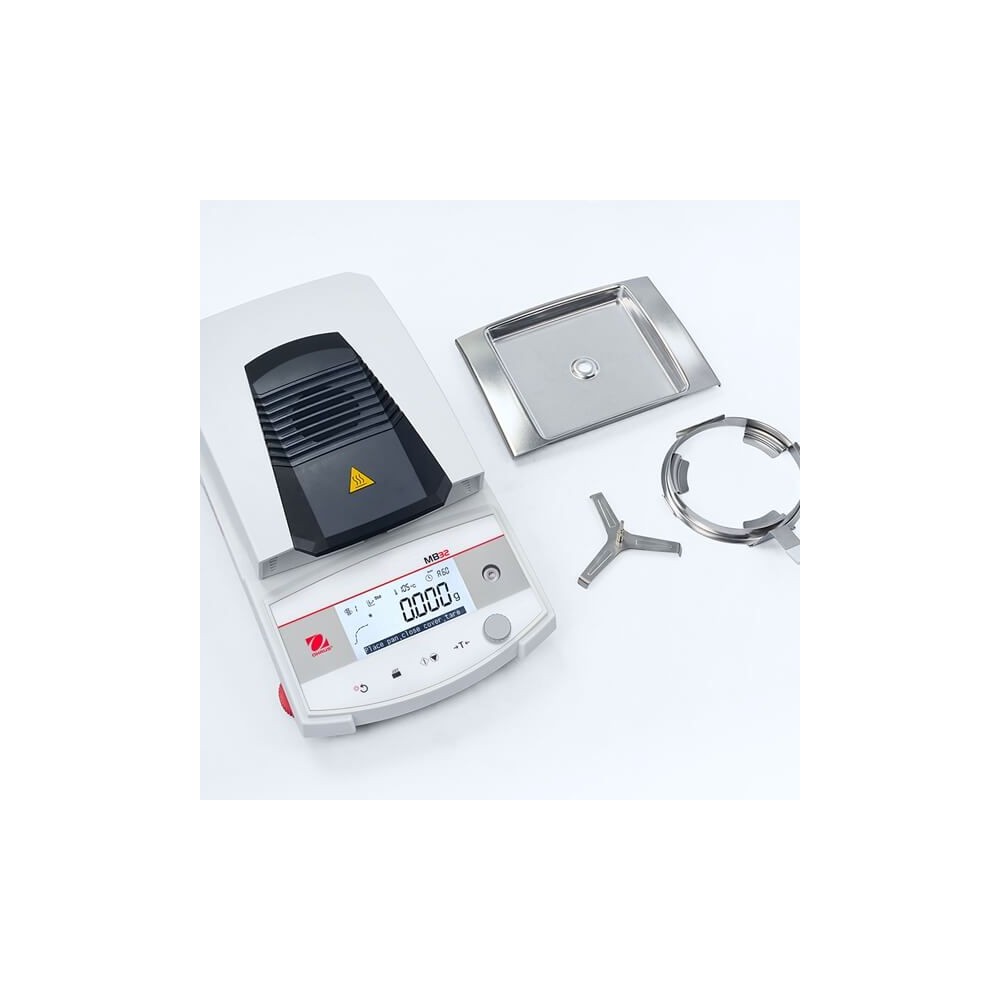 Termobalança humitat Ohaus MB-25. Capacitat 110 grams en 0'005 g